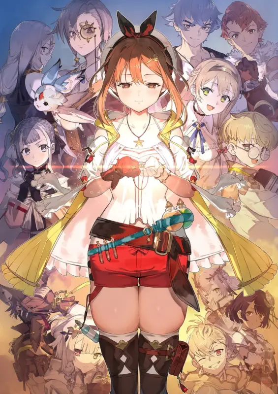 キャラクター集合イラスト
