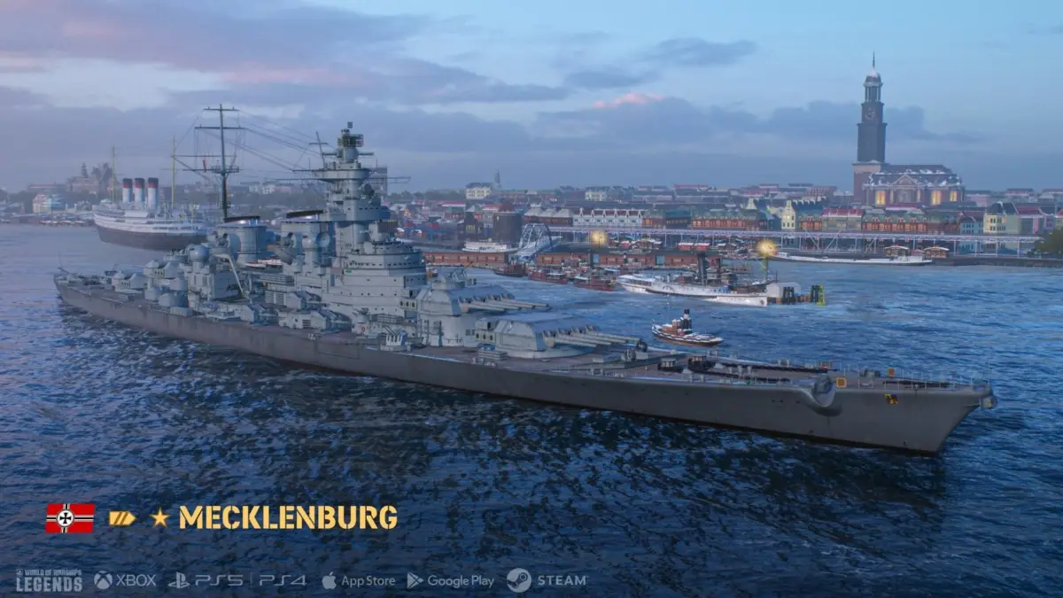 ドイツレジェンドTier戦艦「Mecklenburg」