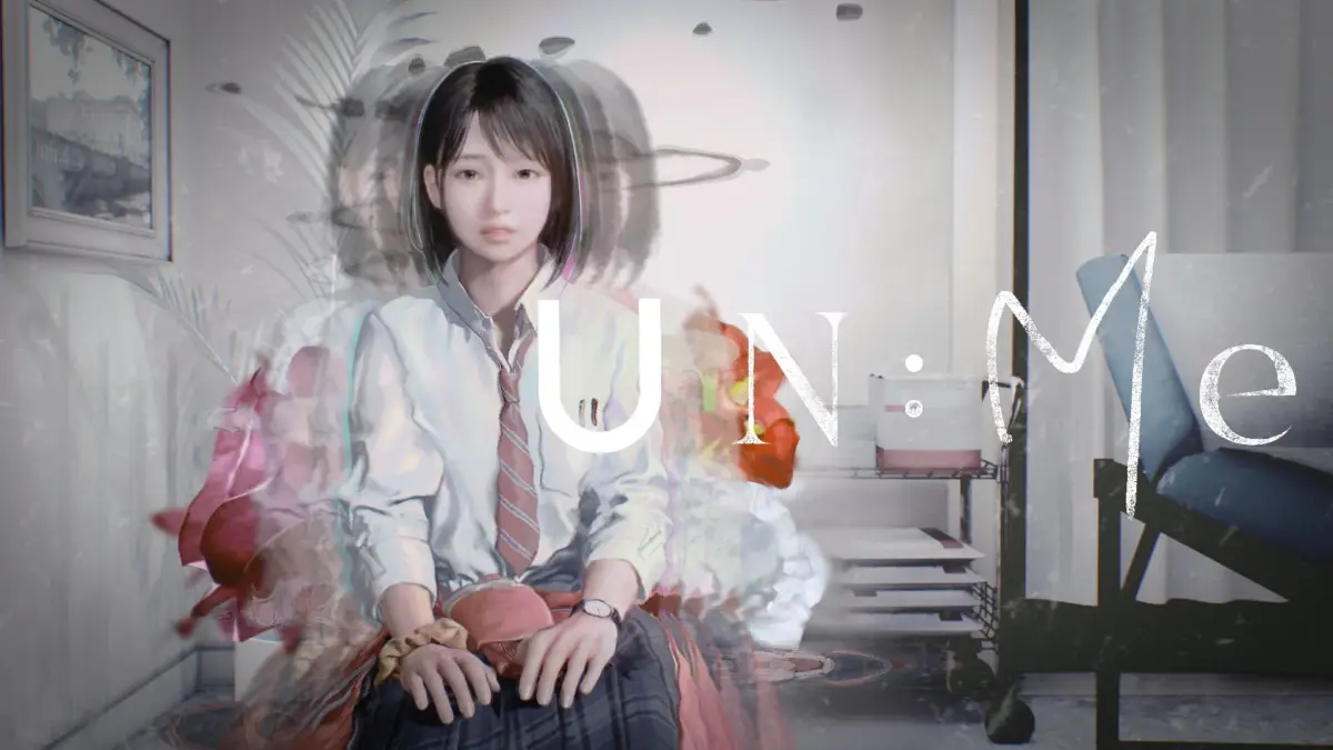 制服を着た少女のポートレート