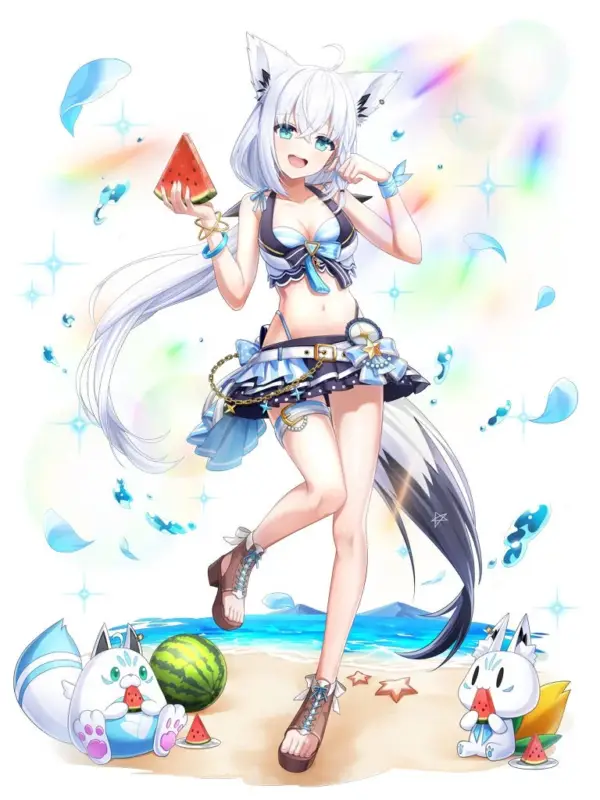 白上フブキ(水着)