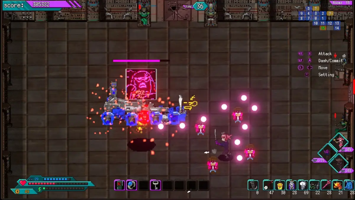 XenoTechArena ゲーム画面