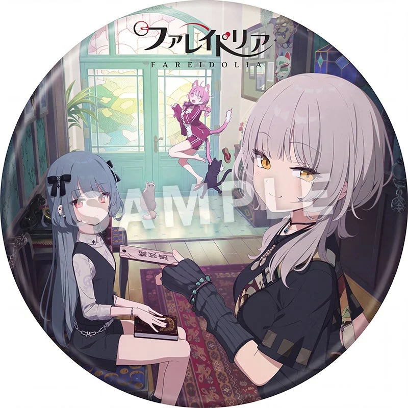ファレイドリア ノベルティ 缶バッジ