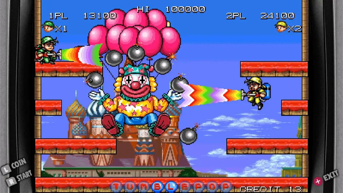 ARCADE Ver.プレイ画面