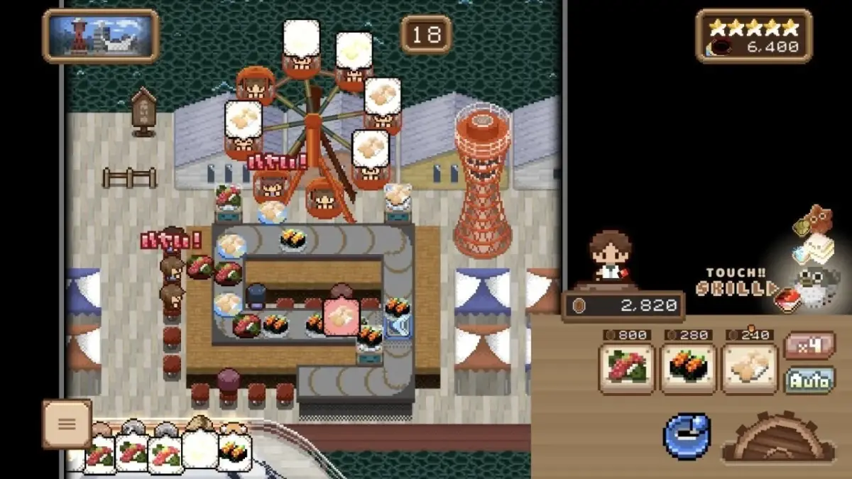 わんおぺ寿司 ゲーム画面3