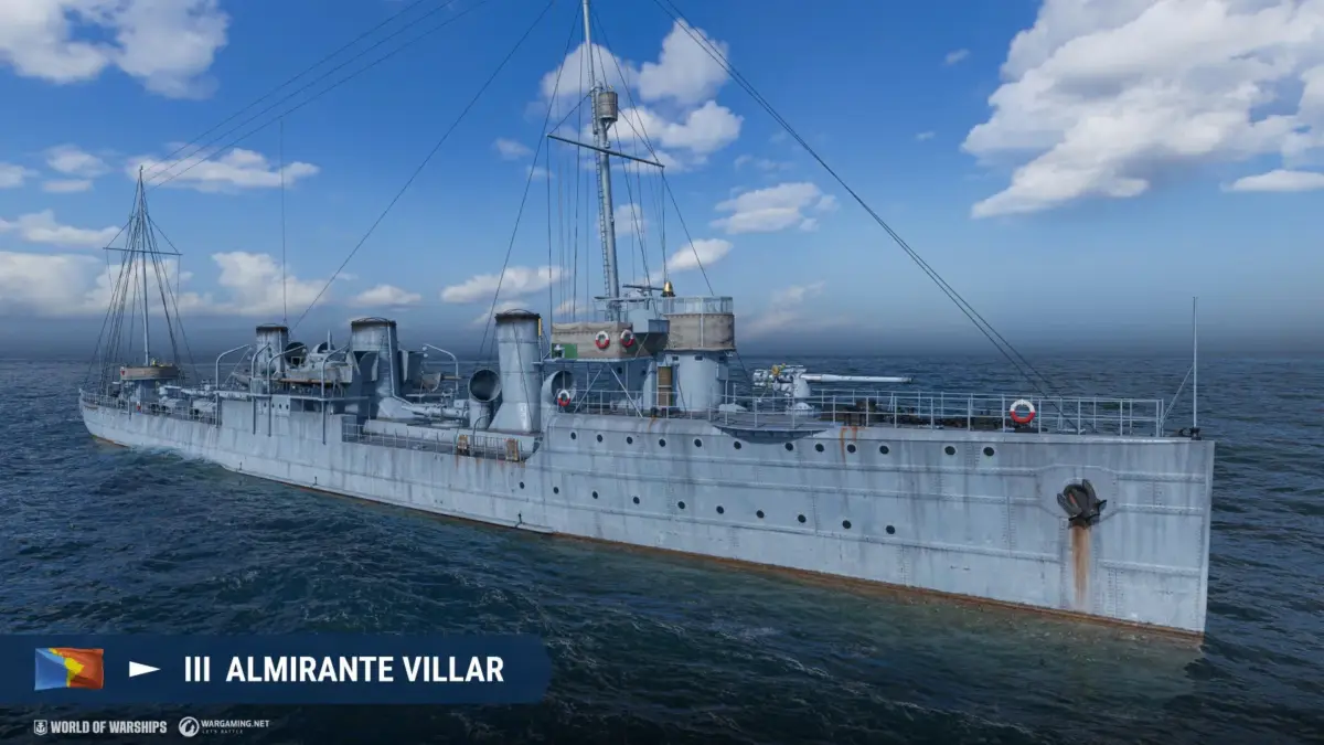 パンアメリカ駆逐艦「ALMIRANTE VILLAR」