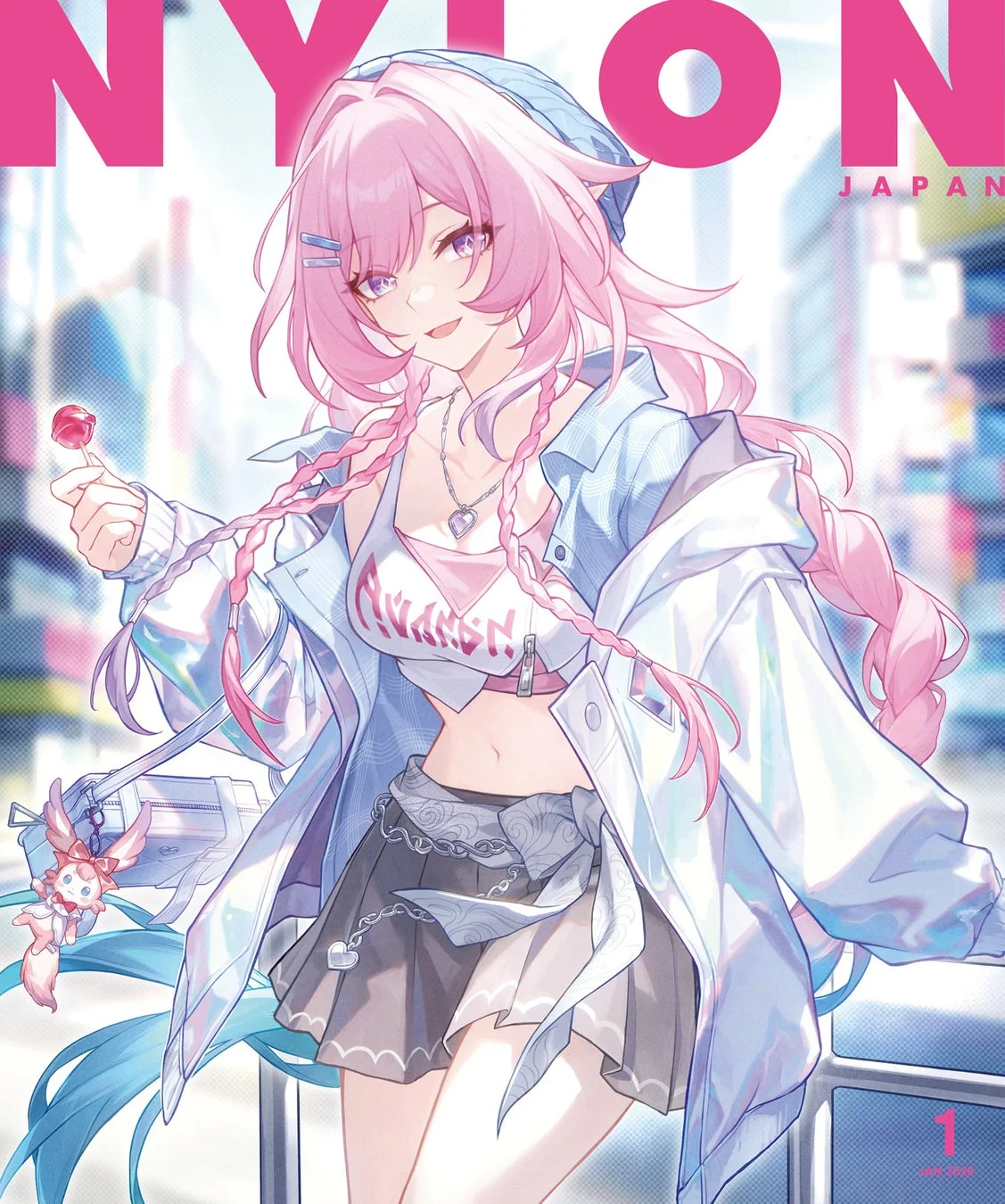 キュレネが『NYLON JAPAN』特別版ソロ表紙デビュー
