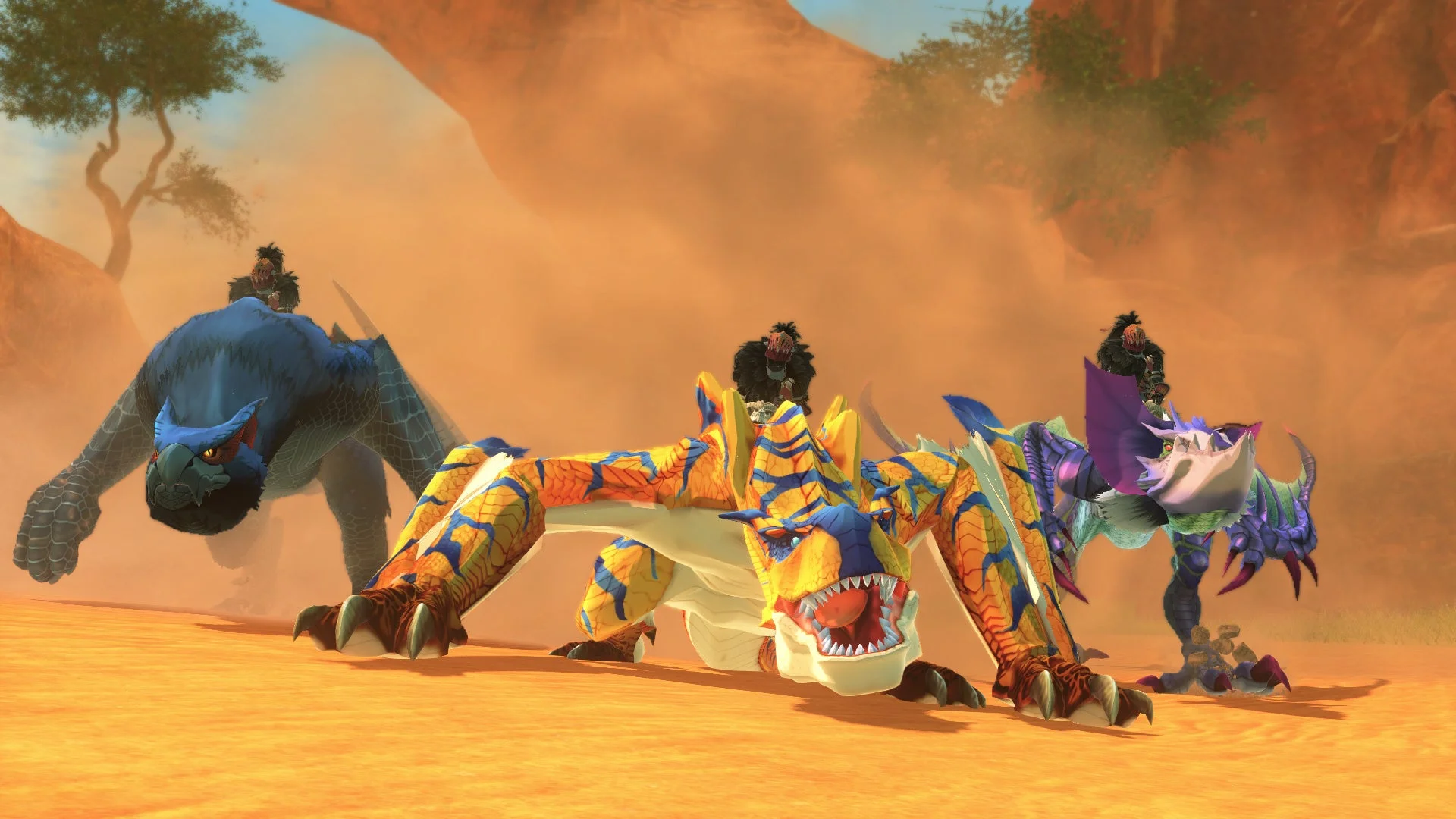 モンスターハンターストーリーズ2 バトル