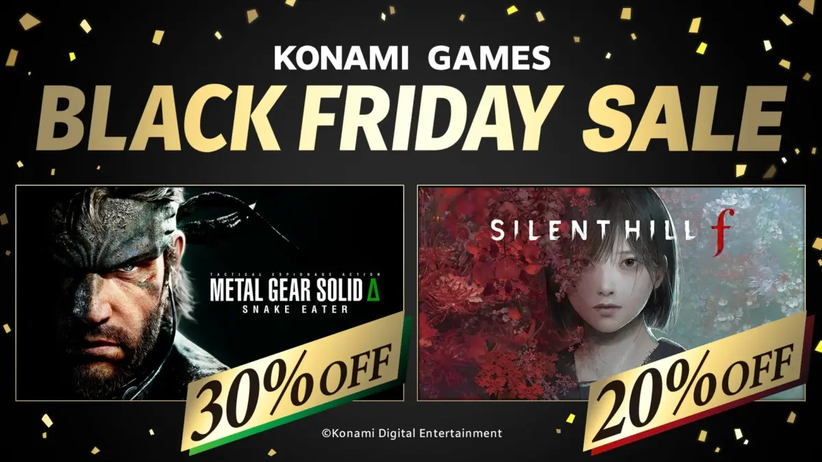 KONAMI BLACK FRIDAY SALE
