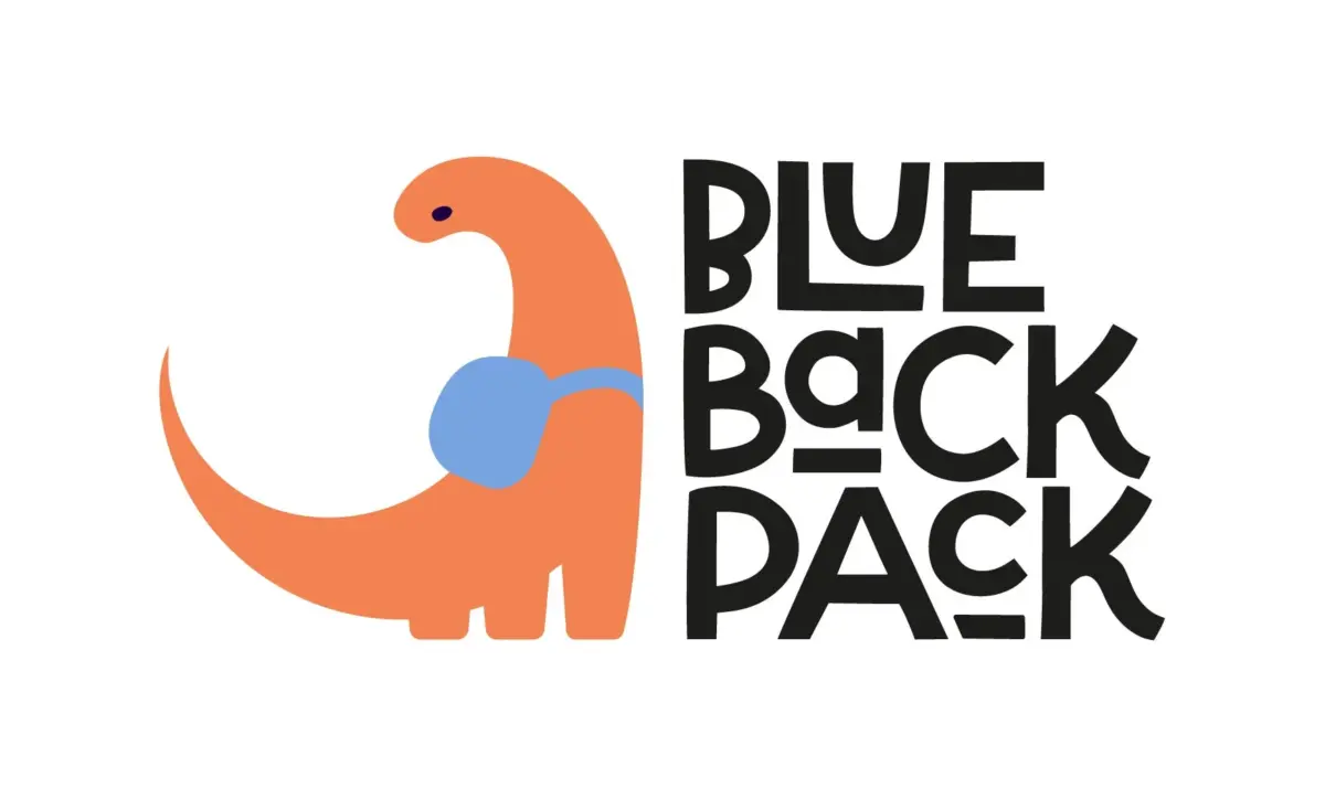 Blue Backpackロゴ