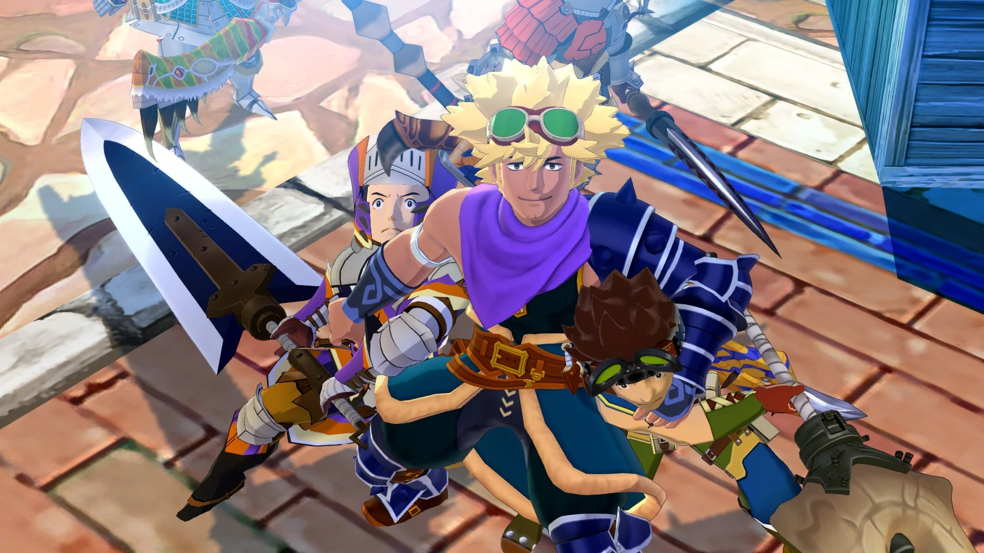 モンスターハンター ストーリーズ バトルシーン