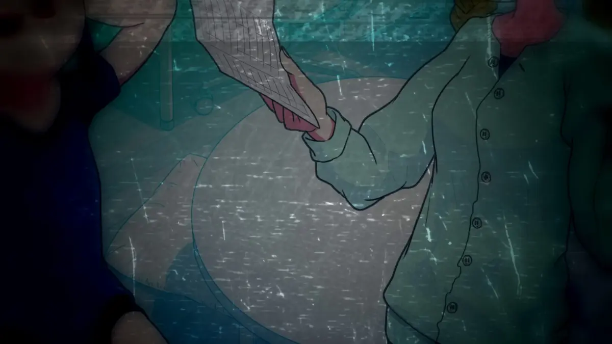 マルチエンディングを示唆するイラスト